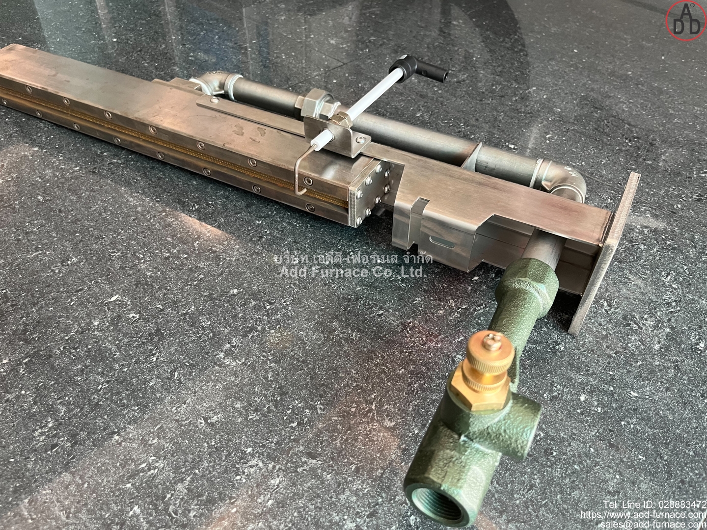 Yamataha Linear Gas Burner 500x15mm (4)